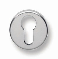 BOCCHETTA TONDA PROFILO EUROPEO CROMO- 20,0 pz