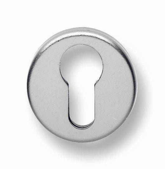 BOCCHETTA TONDA PROFILO EUROPEO CROMO- 20,0 pz