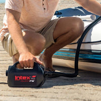 POMPA ELETTRICA QUICK FILL 220240V O 12V CON ACCENDISIGARI  peso kg.7,2 (68609)    INTEX