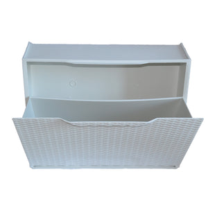 SCARPIERA RES.RATTAN BIA. CM.51X17X40