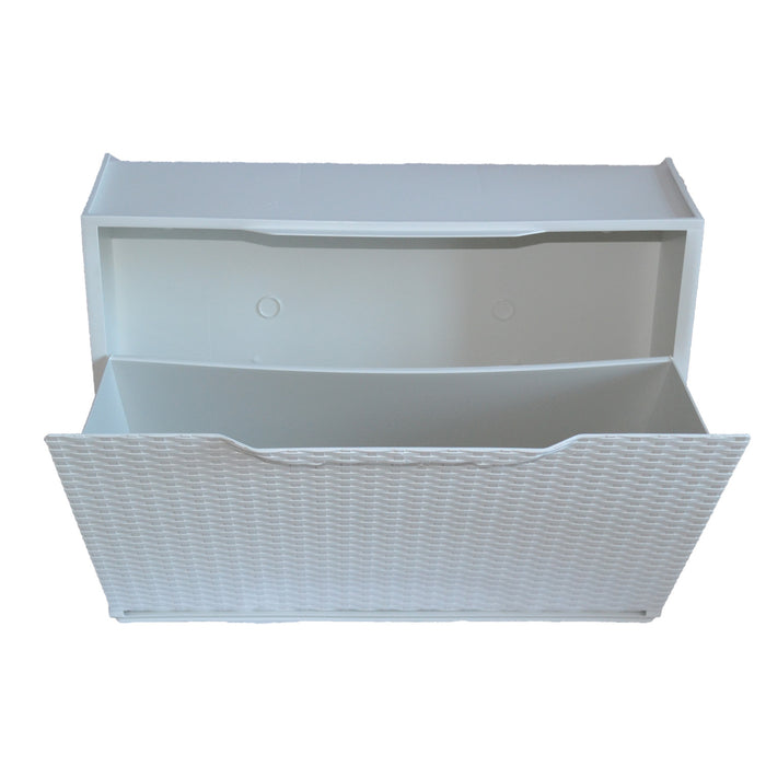 SCARPIERA RES.RATTAN BIA. CM.51X17X40