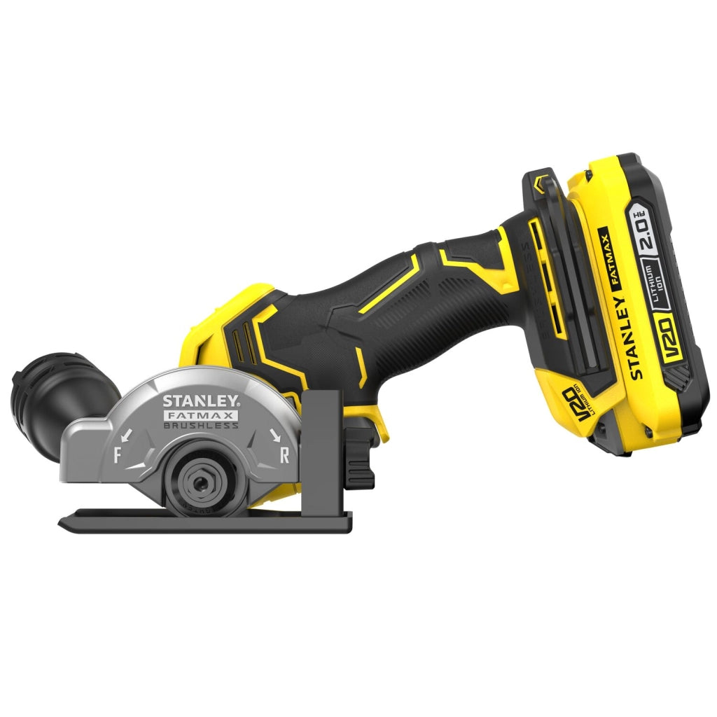 Stanley Fatmax SFMCM300D2‑QW – Mini sega circolare brushless 75 mm 18 V V20