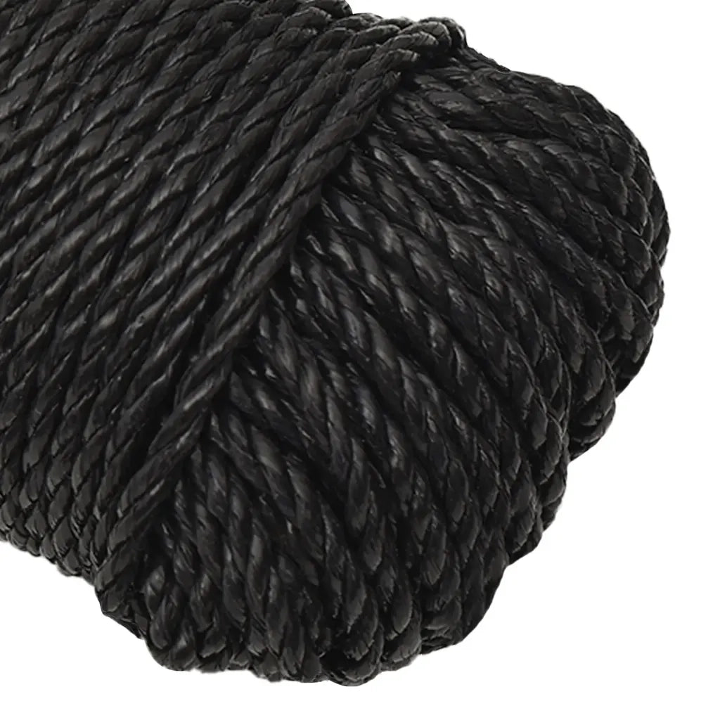 Corda da Lavoro Nera 3 mm 500 m in Polipropilene 153000