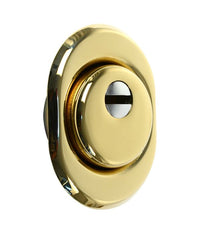 DEFENDER ANTITRAPANO PER SERRATURE 'BLINDO' ottone lucido  - SECUREMME