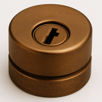 DEFENDER ANTITRAPANO PER SERRATURE 'DIERRE' mostrina bronzo  - DIERRE