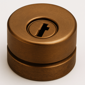 DEFENDER ANTITRAPANO PER SERRATURE 'DIERRE' mostrina bronzo  - DIERRE