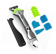Kit di accessori in silicone 5 in 1 - Kit di finitura - Kit di rimozione - Acciaio inossidabile - Formato compatto - Progetto duraturo - Kit di accessori