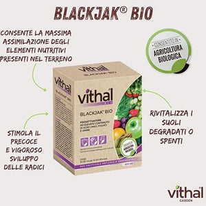 CONCIME ORGANICO FISIOATTIVATORE 'BLACKJAK BIO' ml 500  - VITHAL
