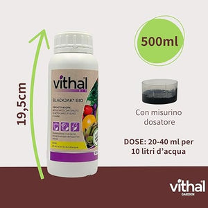 CONCIME ORGANICO FISIOATTIVATORE 'BLACKJAK BIO' ml 500  - VITHAL