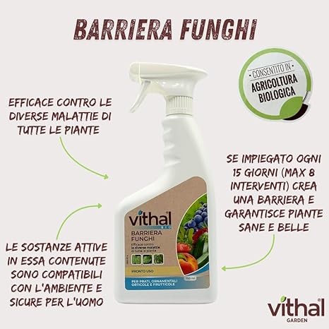 LIQUIDO BIO BARRIERA FUNGHI Ml. 750  - VITHAL