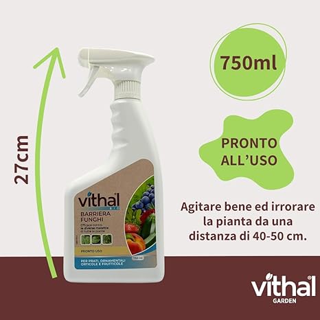 LIQUIDO BIO BARRIERA FUNGHI Ml. 750  - VITHAL