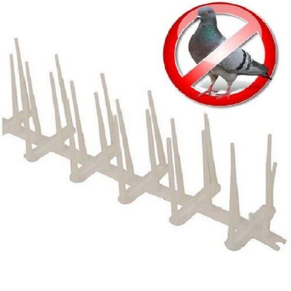 DISSUASORE PER VOLATILI 40 SPILLI  cm. 50 100 PEZZI