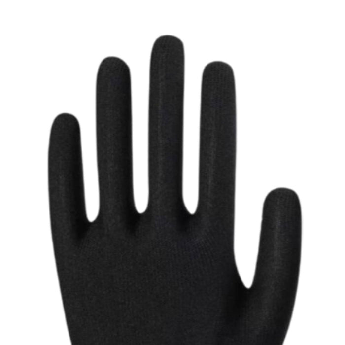 GUANTI NITRILE MONOUSO 'BLACKFIT' gr 3,5 - tg. M  - AJSIA