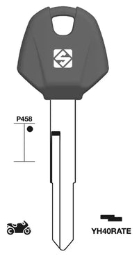 CHIAVI SILCA TRANSPONDER VUOTA YAMAHA YH40RATE
