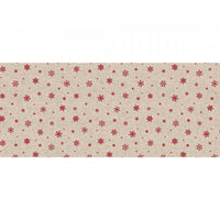TOVAGLIATO fantasia stella natale 'FESTIVITIES' art. N1E/07 Snowflakes  - BONITA