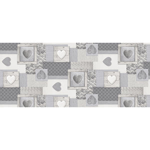 TOVAGLIATO fantasia cuori 'PTEX-R' art. 3D3/07  - BONITA