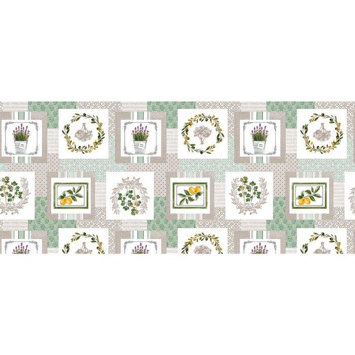 TOVAGLIATO fantasia limoni 'PTEX-R' art. 5A4/01  - BONITA