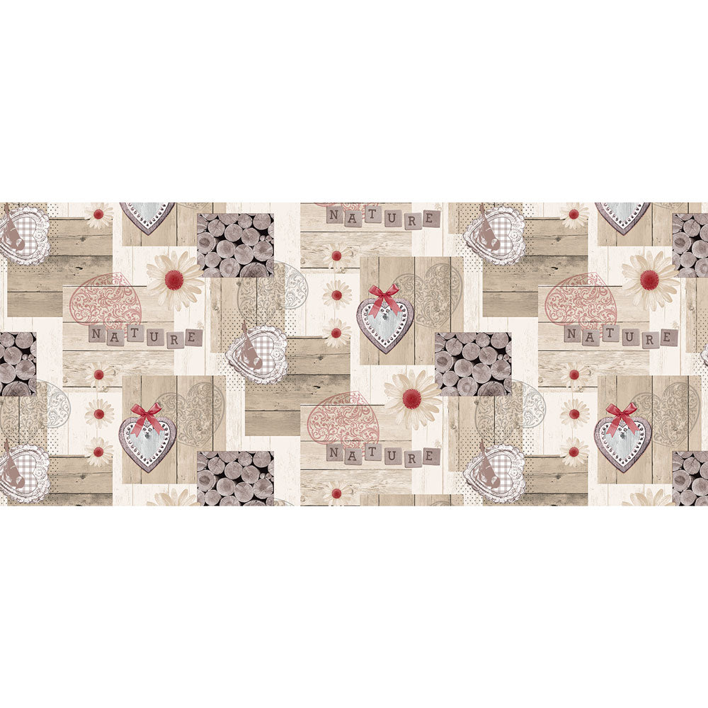 TOVAGLIATO fantasia cuori 'PTEX-R' art. 4E2/03  - BONITA