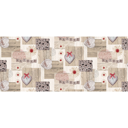 TOVAGLIATO fantasia cuori 'PTEX-R' art. 4E2/03  - BONITA