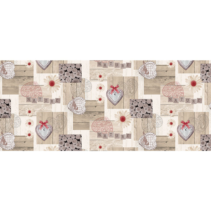 TOVAGLIATO fantasia cuori 'PTEX-R' art. 4E2/03  - BONITA