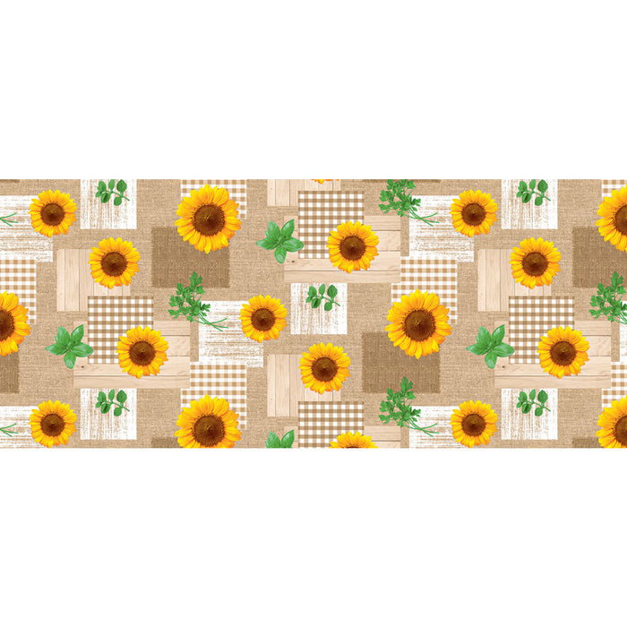 TOVAGLIATO fantasia margherite 'PTEX-R' art. 5F4/01  - BONITA