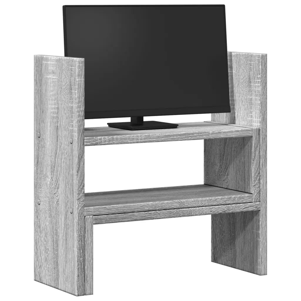 Organizer Scrivania Grigio Sonoma 40x17x41 cm in Truciolato CFW3374316