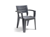 SEDIA IN POLIPROPILENE 'EMMA' grafite  - BICA