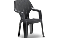 SEDIA IN POLIPROPILENE 'ALTA' antracite  - BICA