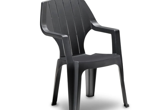 SEDIA IN POLIPROPILENE 'ALTA' antracite  - BICA