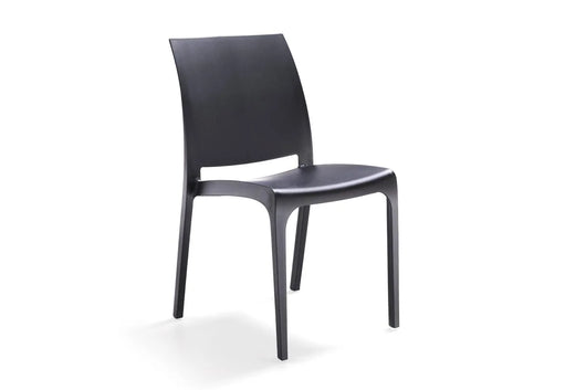 SEDIA IN POLIPROPILENE 'VOLGA' nera  - BICA