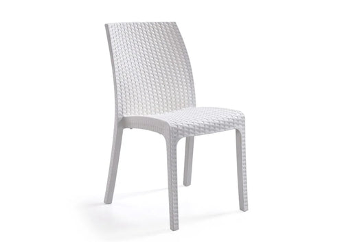 SEDIA IN POLIPROPILENE 'VIRGINIA' bianca  - BICA