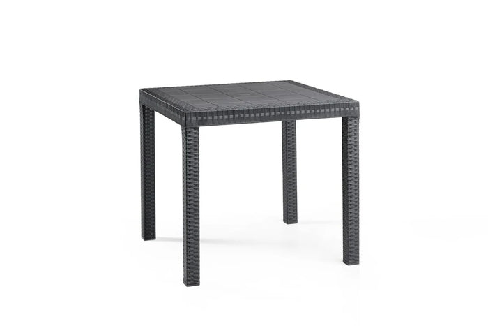 TAVOLO IN POLIPROPILENE 'DALLAS' antracite  - BICA