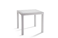 TAVOLO IN POLIPROPILENE 'DALLAS' bianco  - BICA