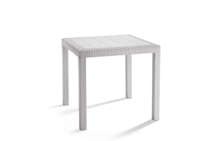 TAVOLO IN POLIPROPILENE 'DALLAS' bianco  - BICA