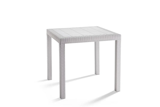 TAVOLO IN POLIPROPILENE 'DALLAS' bianco  - BICA