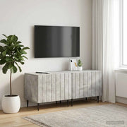 Mobile TV Grigio Cemento Legno ingegnerizzato 896458