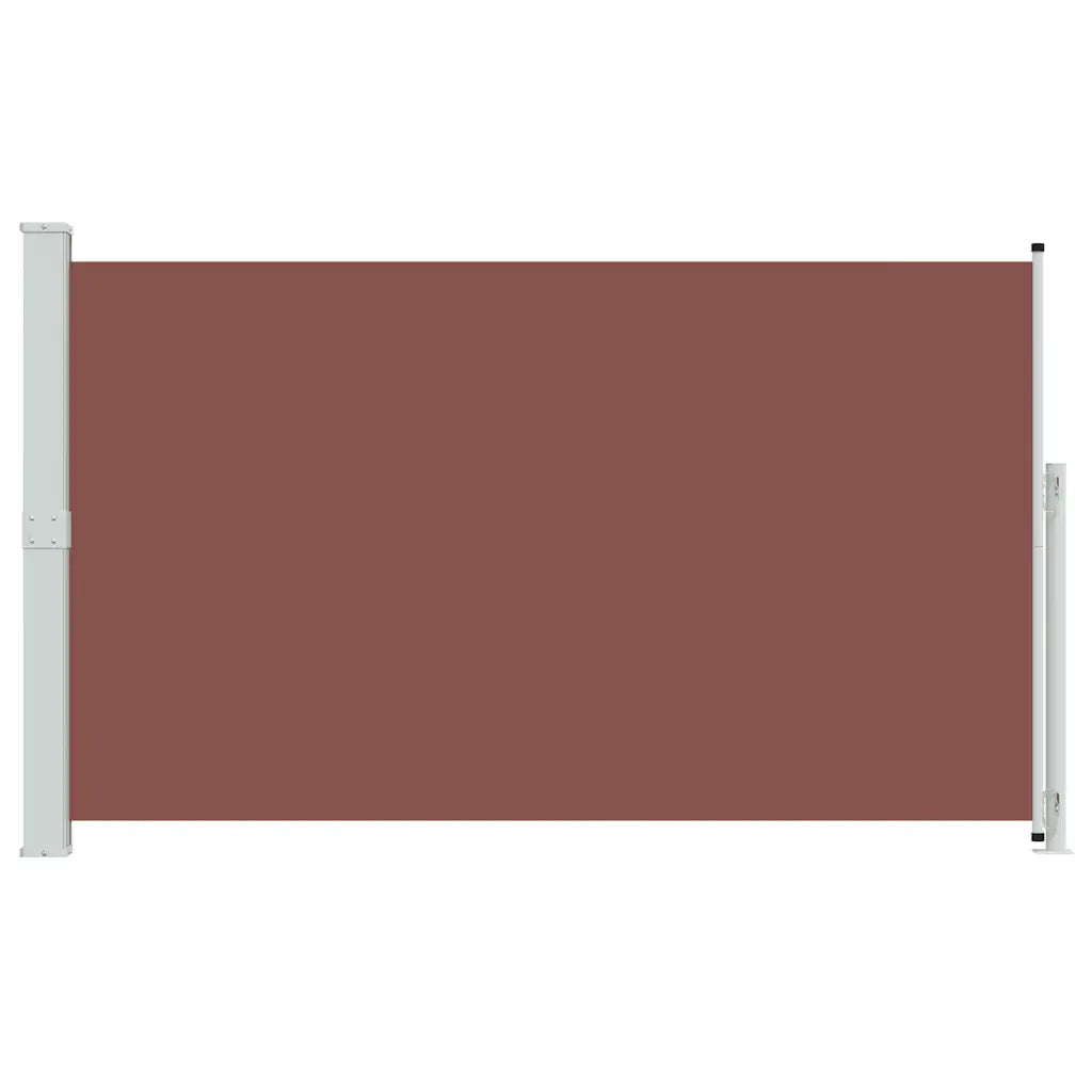 Tenda Laterale Retrattile per Patio 180x300 cm Marrone