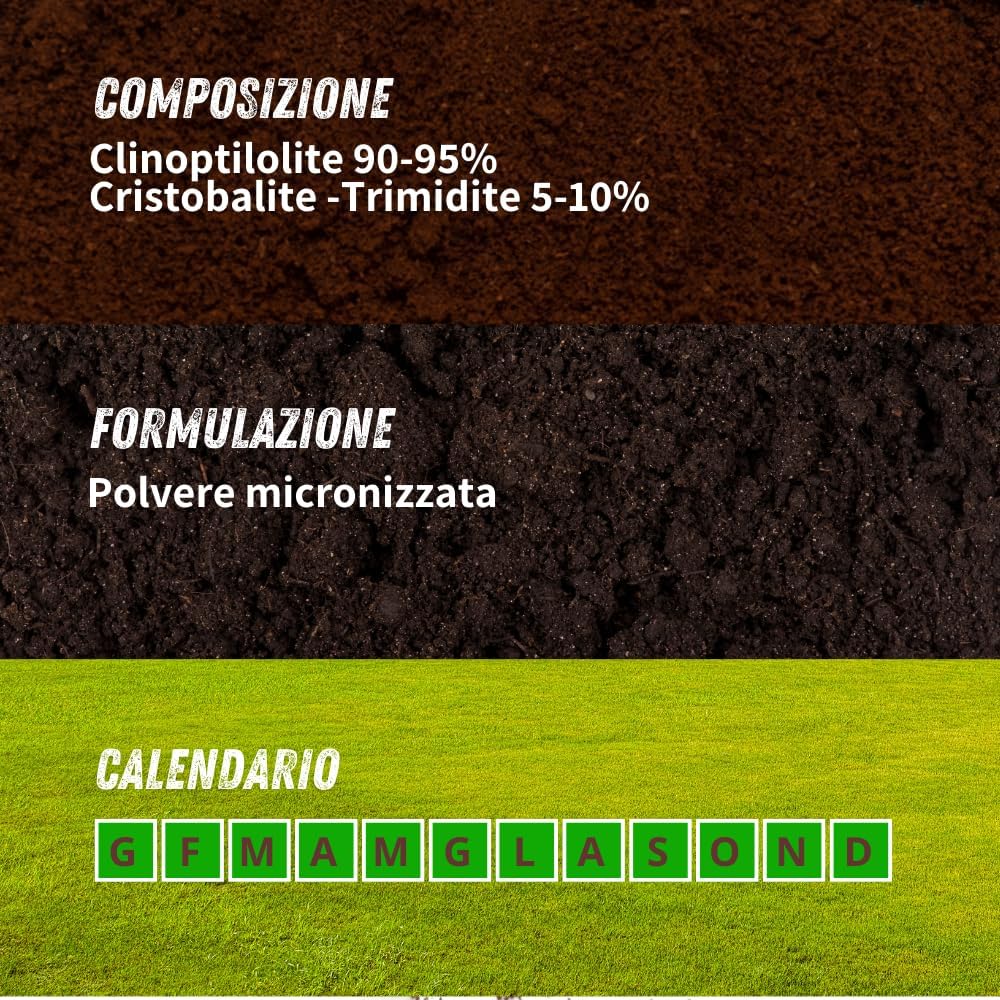 VITHAL INTEGRATORE DI ZEOLITE PER PIANTE kg. 1