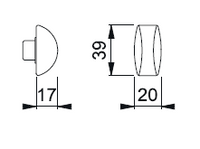NOTTOLINO P/CILINDRO BRONZO- 5,0 pz