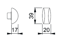 NOTTOLINO P/CILINDRO BRONZO- 5,0 pz