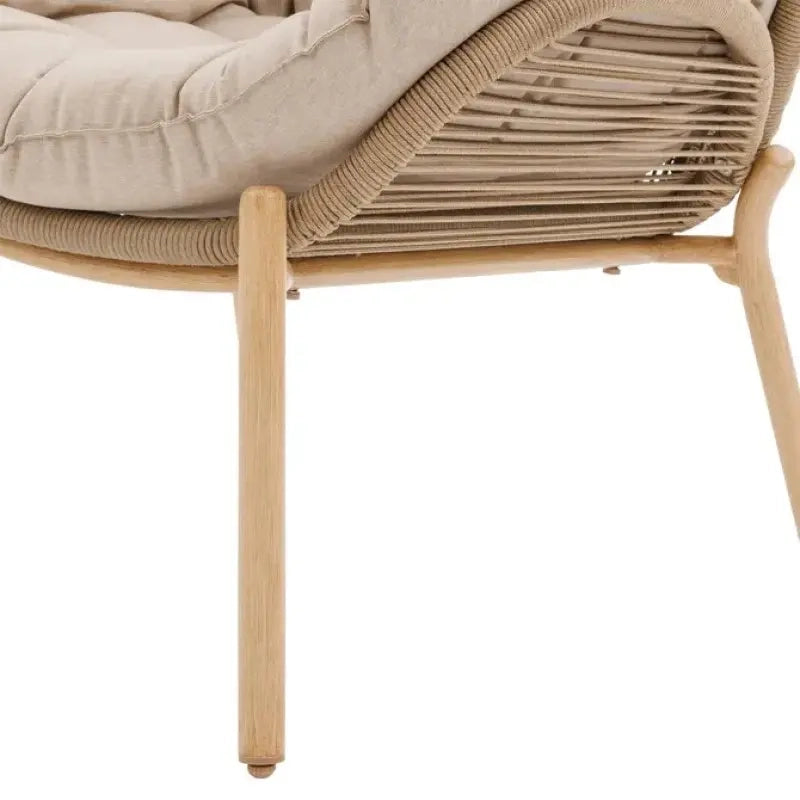 Set salotto hespéride Meloane beige 5 posti cm 294x166x81 h