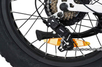 F.LLI SCHIANO fat pieghevole 20" acciaio forcella ammortizzata  10.4 ah LCD Bianca