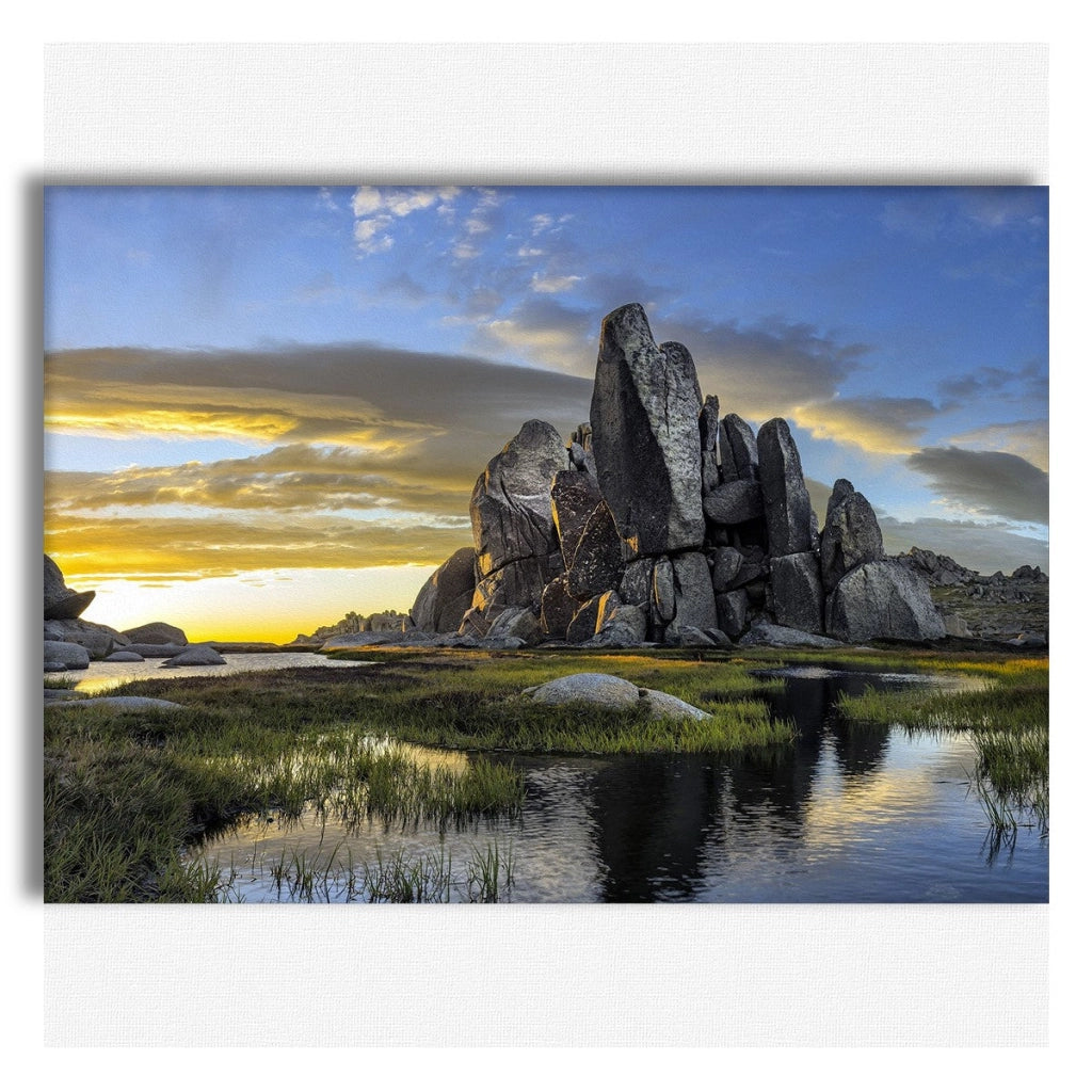 Landscape AUSTRALIA - Quadro Canvas su telaio in legno Misura: 70X50 cm