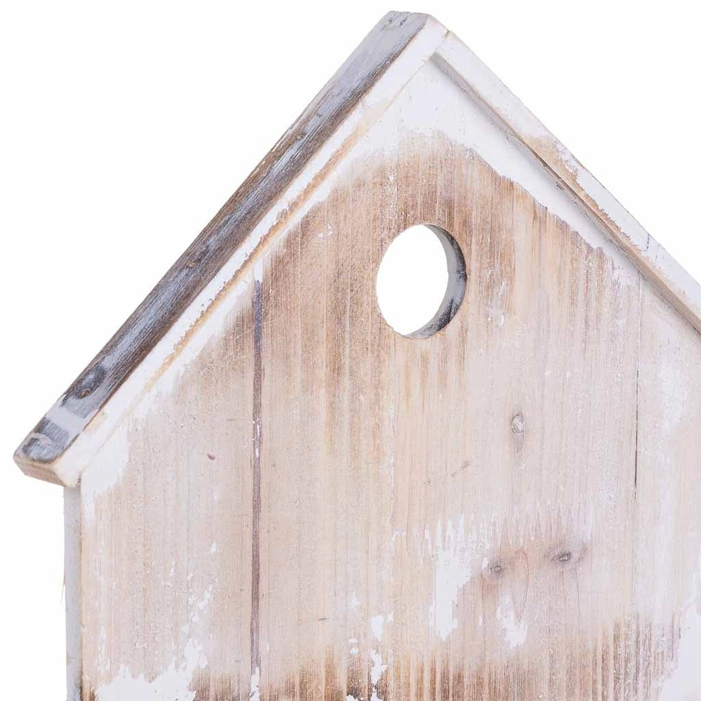 Supporto per fioriera rotondo in legno 24x16x31/11H cm