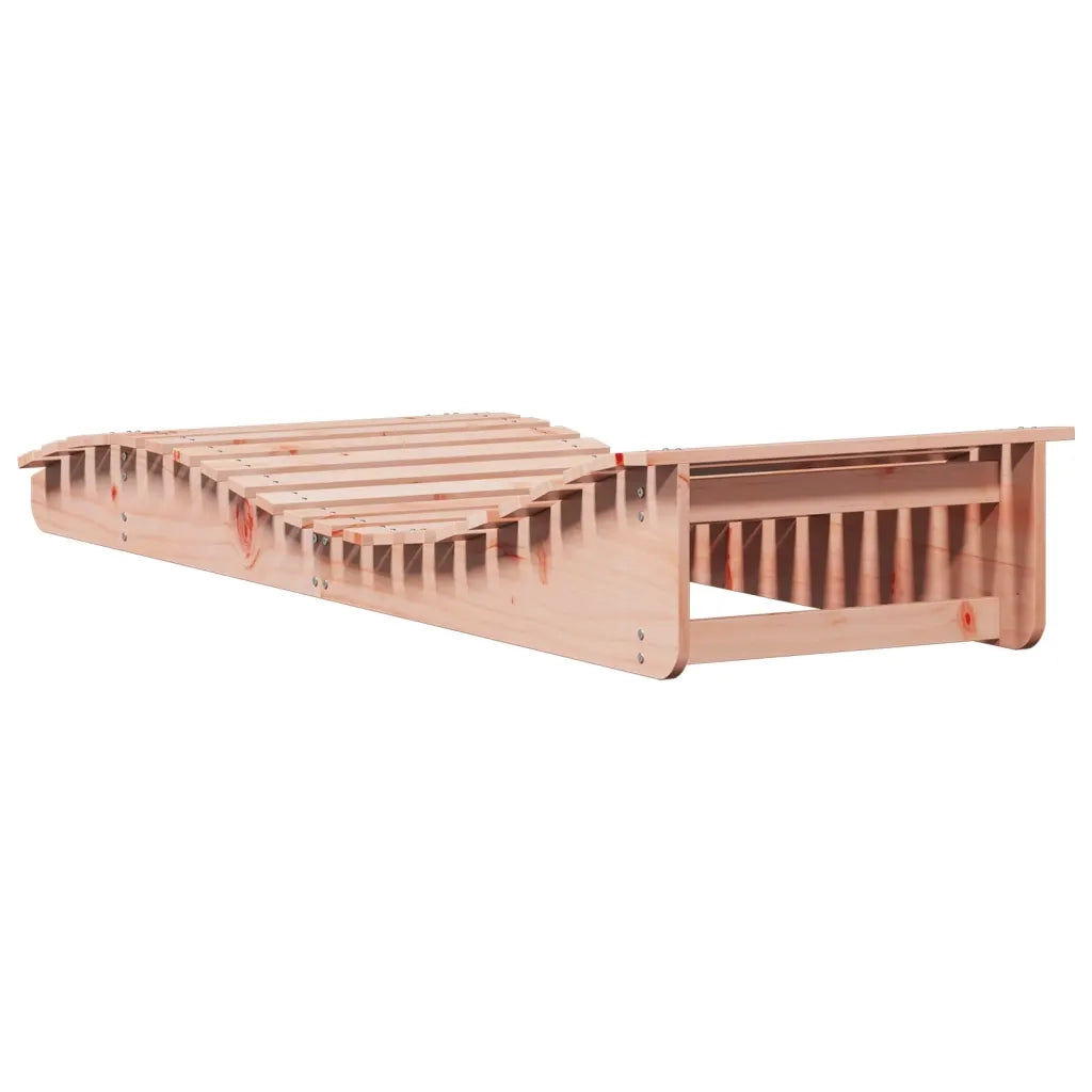 Lettino Prendisole 205x70x31,5 cm in Legno Massello di Douglas 832583