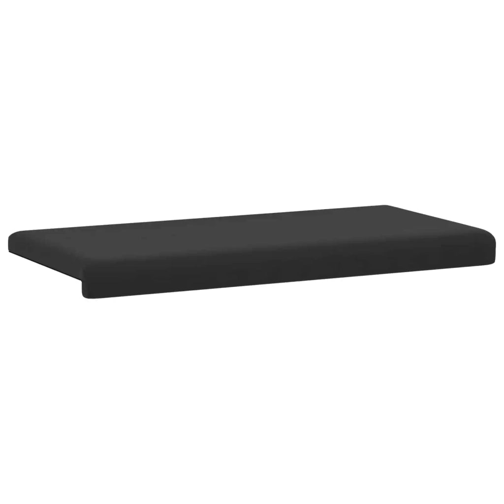 Cuscino per panchina Velvet testurizzato Nero Profondità 35 cm 42043315