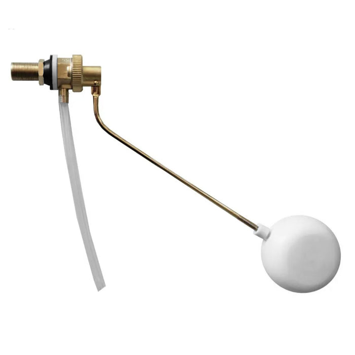 GALLEGGIANTE SILENZIOSO IN OTTONE STAMPATO PER CASSETTA ALTA COMPLETO DI SFERA - 3/8  - RIA