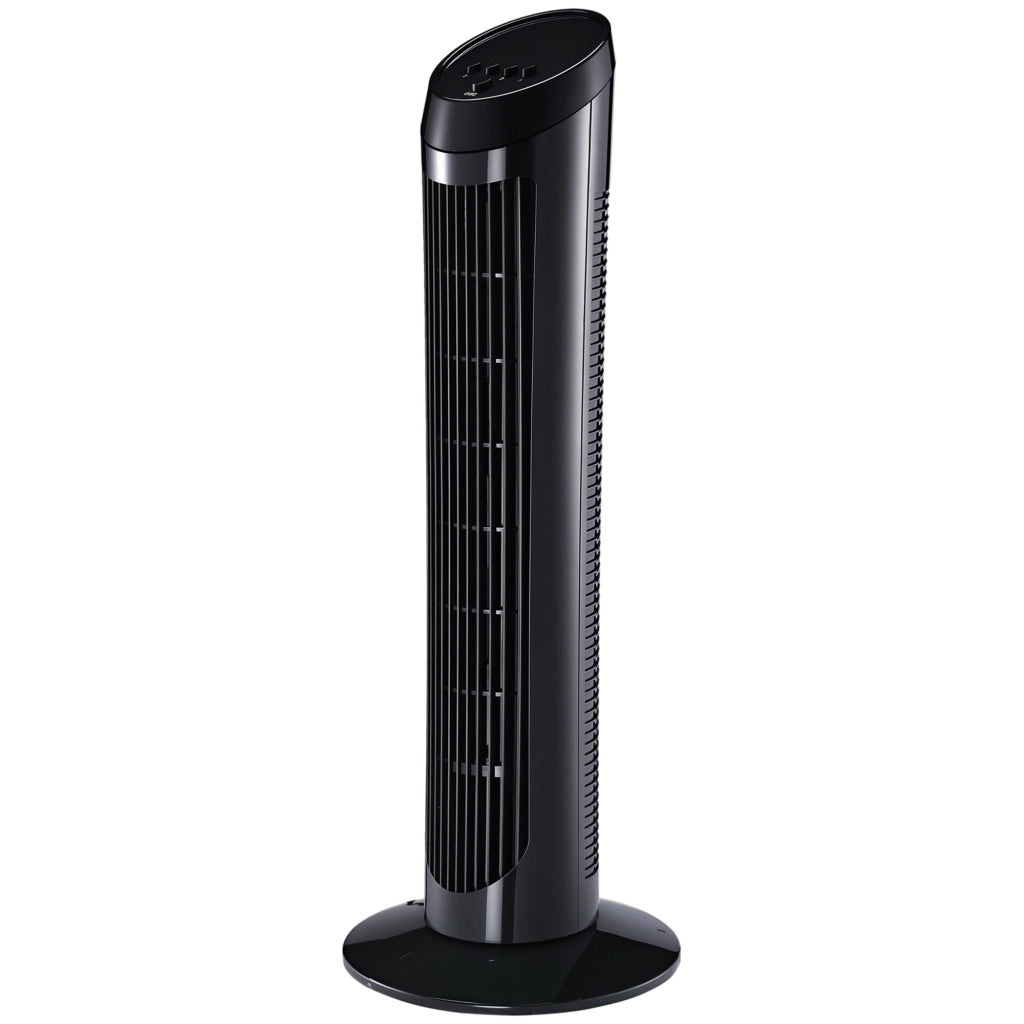 Ventilatore a colonna silenzioso 45W ¨C Zephmum ¨C Nero 27x27x75 cm