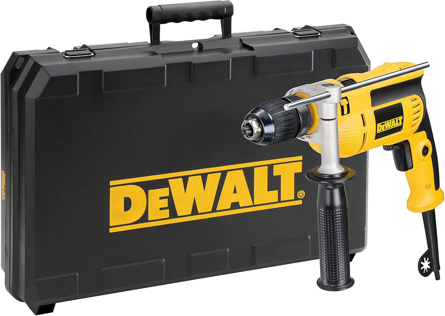 DeWalt TRAPANO A PERCUSSIONE DWD024KS-QS  701W, in valigetta