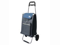 CARRELLO SPESA ANAIS ACCIAIO- - cm.37x30x95h. - 1 pezzi XTRA